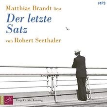 Der letzte satz - satz:, roman